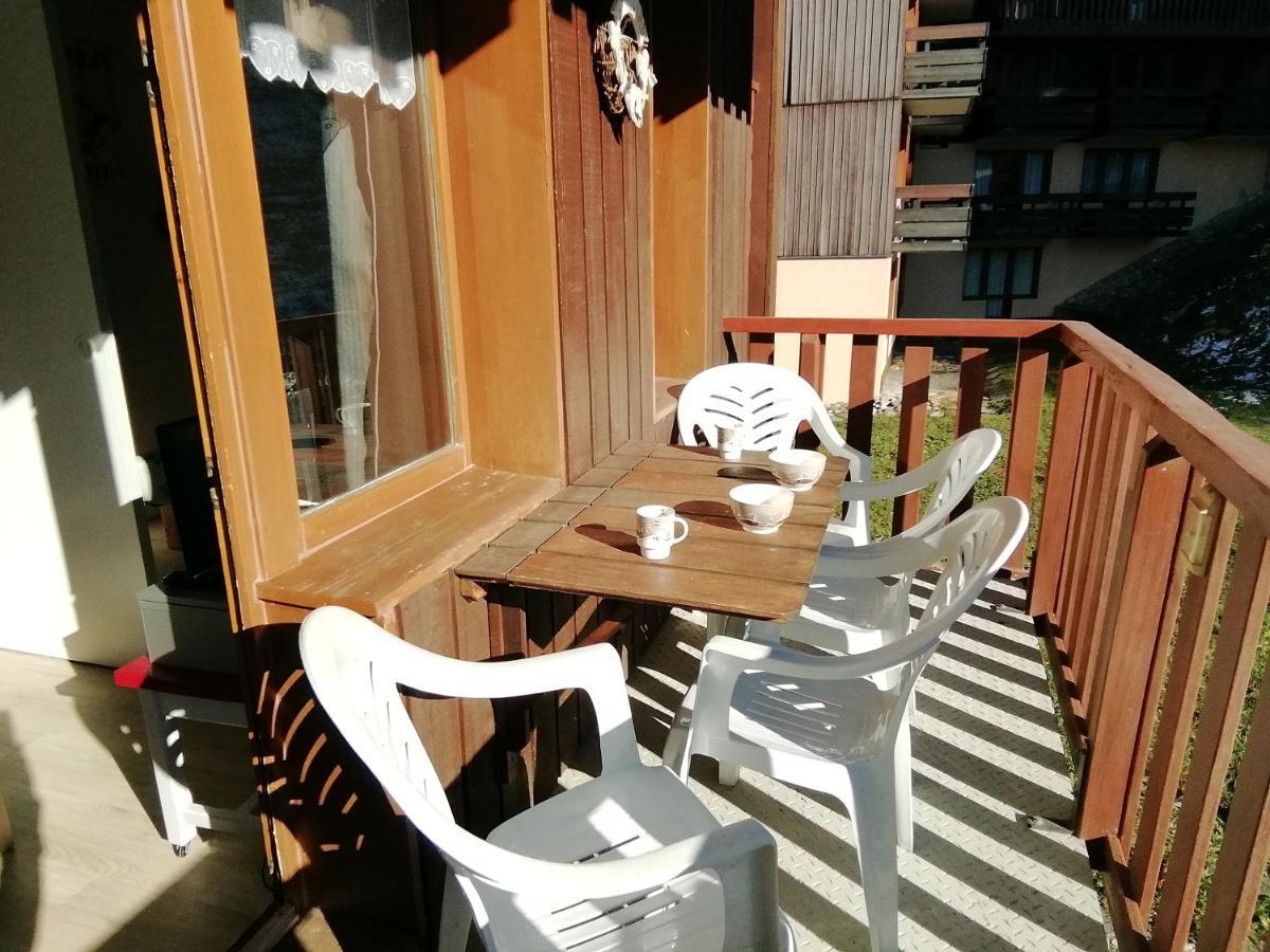 La Plagne Les Coches Studio Divisible Ensoleille 外观 照片