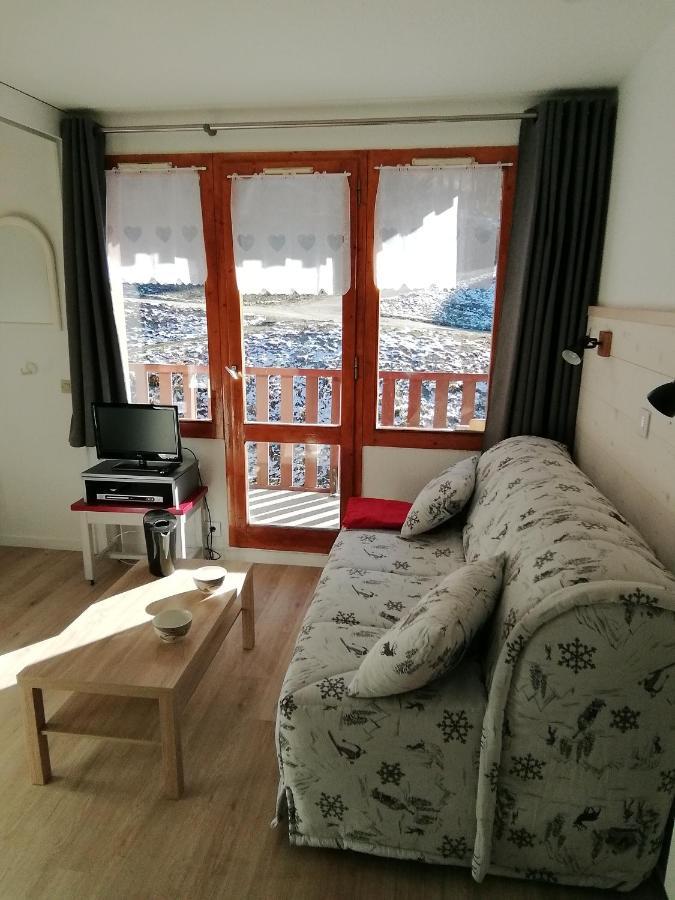 La Plagne Les Coches Studio Divisible Ensoleille 外观 照片