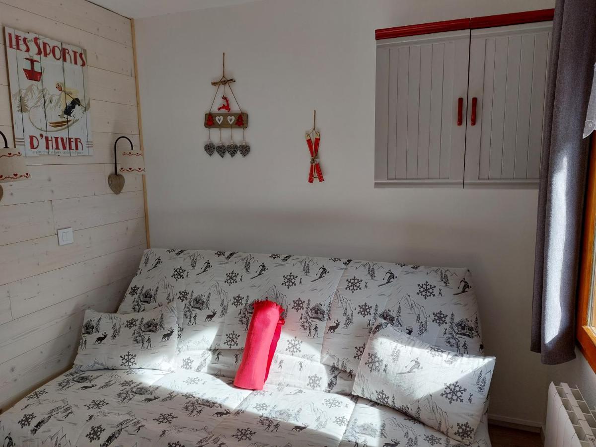 La Plagne Les Coches Studio Divisible Ensoleille 外观 照片