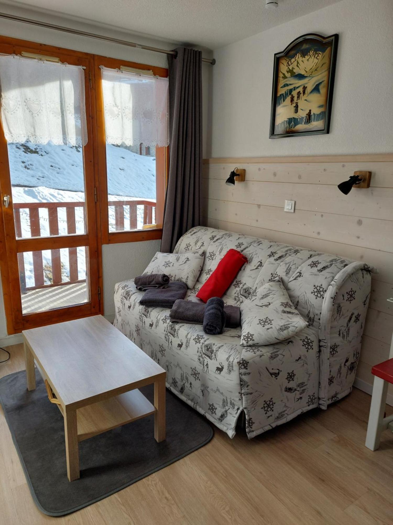 La Plagne Les Coches Studio Divisible Ensoleille 外观 照片